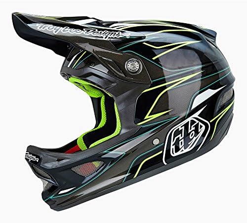 2015 Troy Lee Designs D3 EVO Carbon Fiber Bicycle Helmet (M)