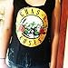 Plusasa Women Fashion Guns N Roses Classic Printed Casual Tank Top T-shirt