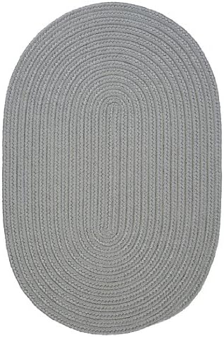 Boca Raton Polypropylene Braided Rug, 2-Feet by 4-Feet, Shadow