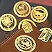 uhoMEy Kawaii Golden Metal Bookmarks Cute Bookmark for Books Stationery Gift