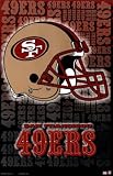 (23x35) San Francisco 49ers Logo Sports Poster Print