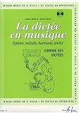 La dictée en musique Volume 4 - corrigé