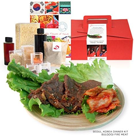 Exotic Dinner Kits - DIY Cooking From Around the World (Korean Bulgogi Fire Meat)
