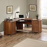 Sauder Carson Forge Corner Computer Desk - Cherry