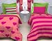 LittleMissMatched Kooky Hearts Bed In A Bag, Queen Size