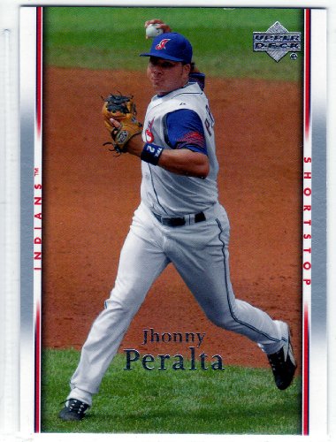 2007 Upper Deck 94 Jhonny Peralta Cleveland Indians (Baseball Cards)