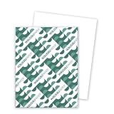 Wausau Exact Index Card Stock, 250 Sheets, White, 94 Brightness, 110 lb, 8.5 x 11 Inches