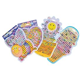  Stick on Earrings Set (1 dz)