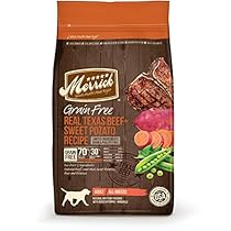 Merrick Grain Free Real Texas Beef + Sweet Potato Recipe Dry Dog Food, 25-Pound
