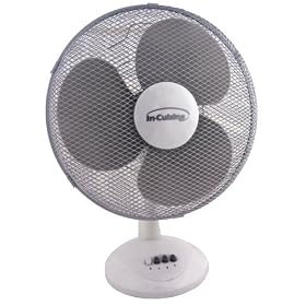 In-Cuisine DFW16 16 Inch Desk Fan 3 Speed Settings