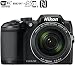 Nikon COOLPIX B500 16MP 40x Optical Zoom Digital Camera with WiFi - Black (Renewed)