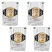 Los Angeles Lakers NBA Finals Champs 4 Piece Square Shot Gift Set