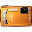 Olympus TG-310 Tough 14 MP Digital Camera, 3.6x Wide Optical Zoom (28mm), 2.7" LCD, (Orange)