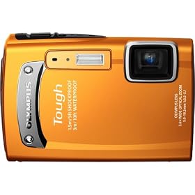 Olympus TG-310 14 MP Digital Camera with 3.6x Optical Zoom, Waterproof, Shockproof, Freezer Proof (Orange)