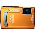 Olympus TG-310 14 MP Digital Camera with 3.6x Optical Zoom, Waterproof, Shockproof, Freezer Proof (Orange)