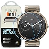 Rerii Tempered Glass Screen Protector for Motorola Moto 360 Watch