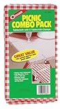 Coghlan's 0660 Picnic Combo Pack Tablecloth with 6 Clamps