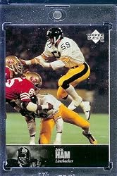 1997 Upper Deck Legends # 72 Jack Ham Pittsburgh Steelers Football Card - Mint Condition - Shipped In Protective ScrewDown Case!