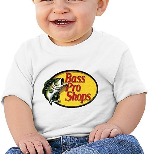 ALIZISHOP1 Custom Unsex Baby's Bass Pro Shops Logo Cotton Short Sleeve T Shirts