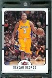 2006-07 Fleer # 87 Devean George Dallas Mavericks Basketball Card - Mint Condition - In Protective Display Case !