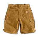 Carhartt&reg; Washed Duck Work Shorts, BROWN, 29"