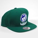Minnesota Timberwolves Mitchell & Ness Vintage Basic Logo Green Snap Back Hat