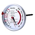 Sunartis 1-4300 T409A Braten- und Ofenthermometer, kombiniert, mit Antihaftbeschichtung