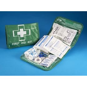Steroplast 40 Piece First Aid Kit Bag for Car Travel or Home