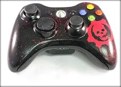 Gears of War Custom Painted Xbox 360 Wireless Controller Remote