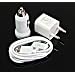 PlaneteMobile - Chargeur 3 en 1 Secteur + Voiture + USB Pour Apple iPhone iPod Nano Touch MP3 MP4 , IPHONE 3, IPHONE 3GS, IPHONE 4 Chargeur secteur USB pour Apple iPhone iPod Nano Touch MP3 MP4 , IPHO