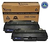 2 pack V4INK ® New Compatible Dell 1260 Dell 331-7328 (RWXNT) Toner cartridge for Dell B1260dn B1260dnf B1265dfw B1265dnf, yield of 2,500 pages
