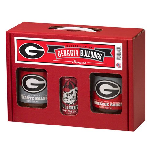 Georgia Bulldogs NCAA Tailgate Party Pack by Hot Sauce Harry