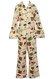 Frankie & Johnny Plus Size Book Lover Lounger Pajama