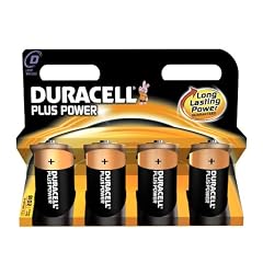 Duracell DUR019201 Plus Power D Batterien (4er Pack)