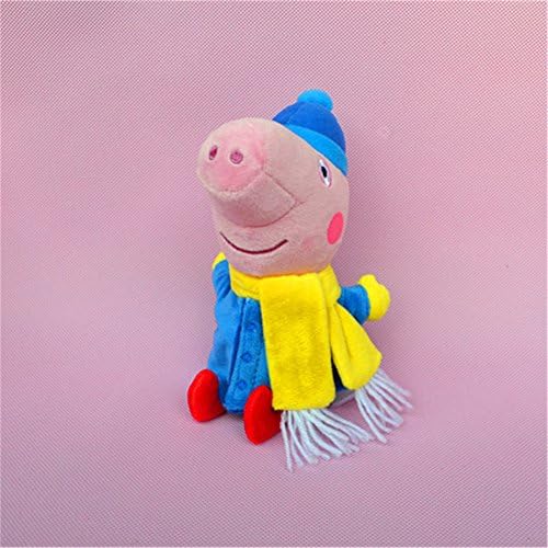 Christmas Peppa Pig Family Plush Doll Set 2pcs 20cm (8")george Peppa Pig Plus