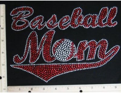 V Neck Baseball Mom T-Shirt Size Misses Large
