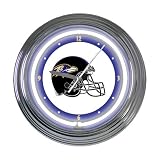 Baltimore Ravens 15 inch Neon Clock