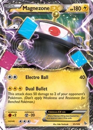 Pokemon TCG XY FLASHFIRE : MAGNEZONE EX 35-106