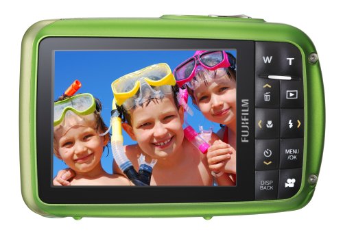 Fujifilm FinePix Z33WP 10MP Digital Camera with 3x Optical Zoom (Green) (OLD MODEL)