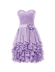 Cocktail Knee Length Sleeveless Sweetheart Chiffon Homecoming Dress/Prom Dress 