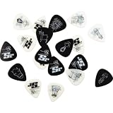 Bass Guitars item: Planet Waves Joe Satriani Signature Guitar Picks 10-Pack, Black Medium