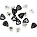 Planet Waves Joe Satriani Signature Guitar Picks 10-Pack, Black Medium
