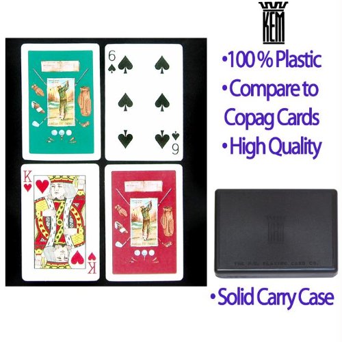 Buy KEM Golf Theme Playing Cards by KEM now!