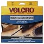 Velcro Industrial Strength Sticky-Back Hook & Loop Fasteners, Black, 2inX15 Foot Roll (VEK90197)