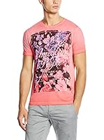 American People Camiseta Manga Corta Tyron (Coral)
