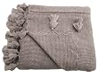Alpaca Handmade Sofa Throw - Oatmeal (Large)