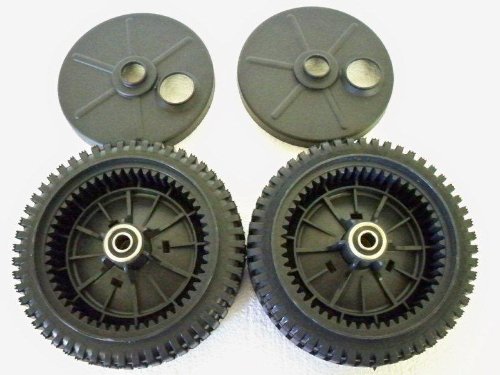 Set of 2, Original FSP Lawn Mower Wheel Kit 193144, Includes 2 Dust Covers # 189403. Has Metal Bushings, Not Plastic. Set of 2, Original FSP Lawn Mower Wheel Kit 193144, Includes 2 Dust Covers # 189403. Has Metal Bushings, Not Plastic.