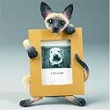 Siamese Cat Picture Frame (2 1/2 X 3 1/2)