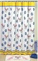 EASTER Bunny SHOWER CURTAIN bathroom bath room tub bathtub holiday home decor fabric