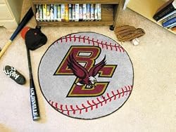 Boston College Baseball 29" Round Floor Mat (Rug) - Boston College Eagles NCAA College Athletics